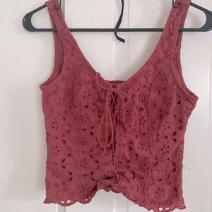 Abercrombie&Fitch drawstring tank top